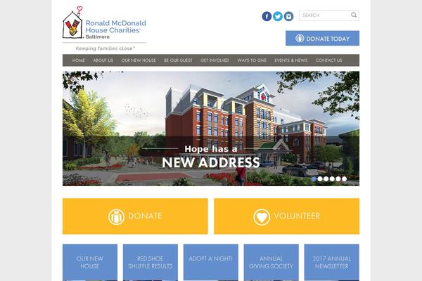 rmhcbaltimore.org site used Rmhcb
