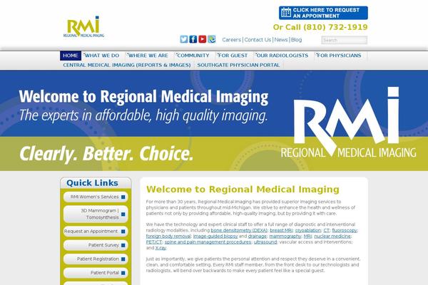 Rmi theme site design template sample