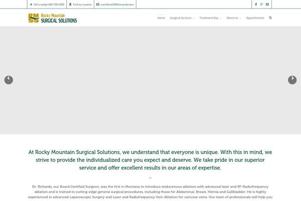 Highend theme site design template sample