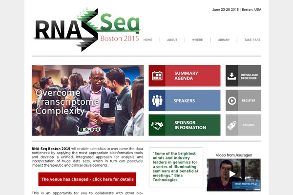 rna-seqsummit.com site used Hw-core