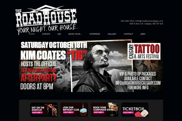 roadhousecalgary.com site used Roadhouse