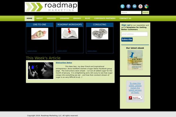 roadmapmarketing.com site used Roadmap