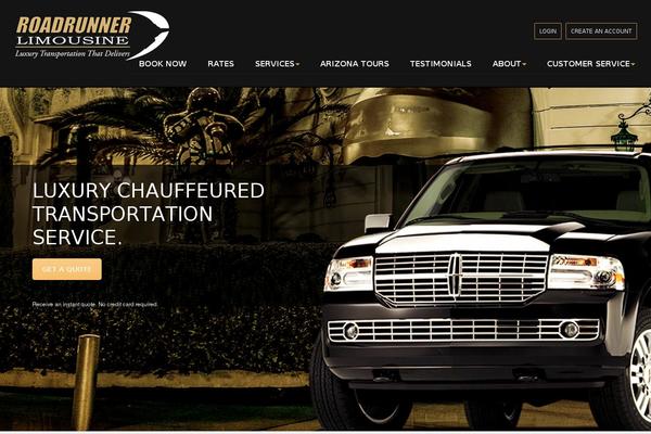 RoadRunnerLimo theme websites examples