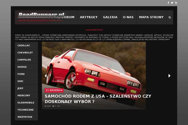 roadrunners.pl site used Theme52085