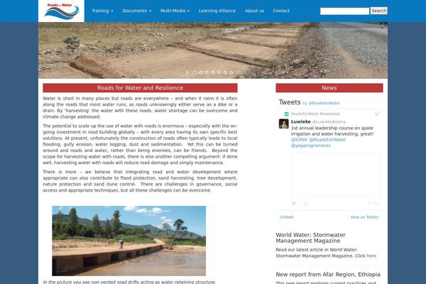 roadsforwater.org site used Greenroads