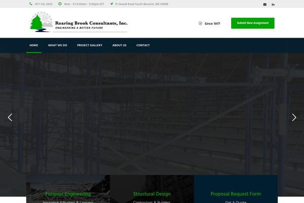 Realfactory theme site design template sample