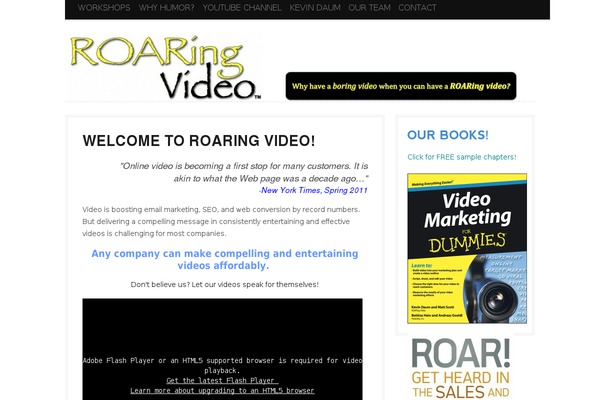 roaringvideo.com site used Daily Edition