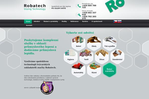 robatech.cz site used Robatech