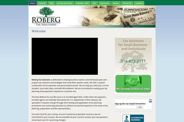 robergtaxsolutions.com site used Roberg-reponsive