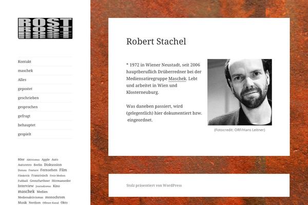 Twenty Fifteen theme site design template sample