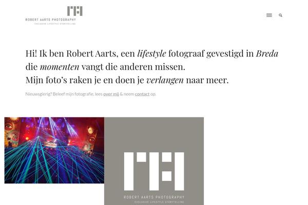 robertaarts.nl site used Robertaarts