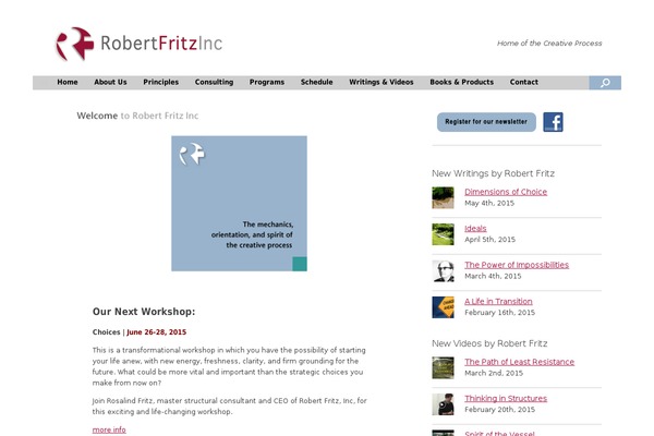 Vantage theme site design template sample