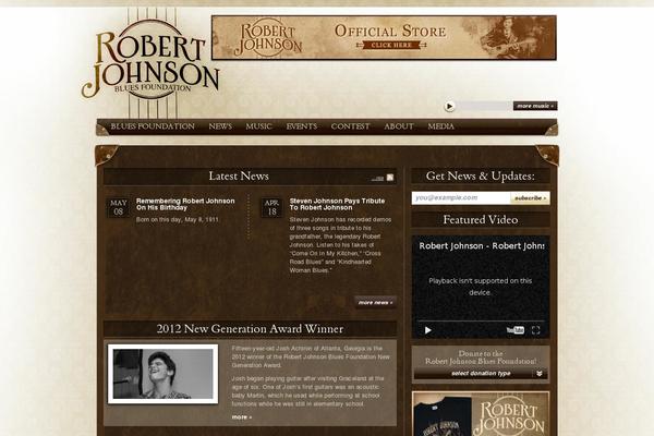 robertjohnsonbluesfoundation.org site used Rjbluesfoundation