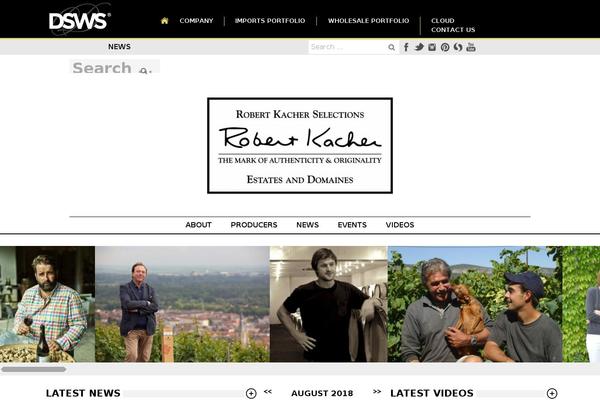 robertkacherselections.com site used Domaineselect