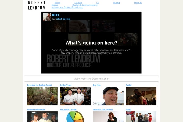 robertlendrum.com site used Designertheme