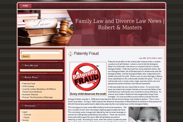 robertmasters.org site used Law_wordpress_theme_3