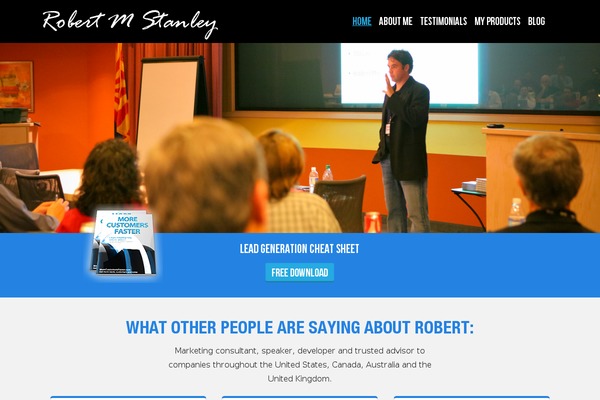 robertmstanley.com site used Onepixel