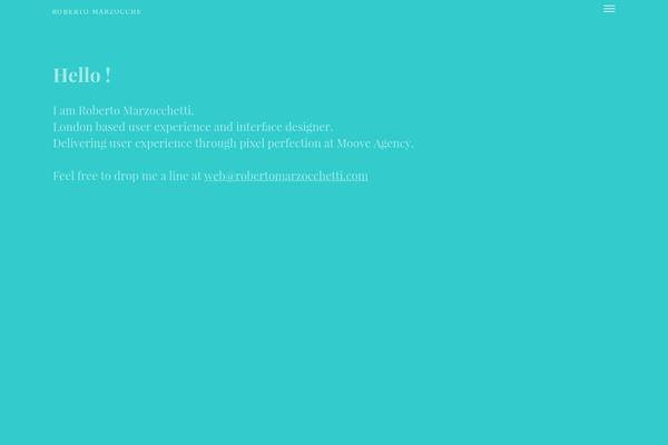 Semplice theme site design template sample