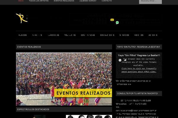 Magazine Pro theme site design template sample