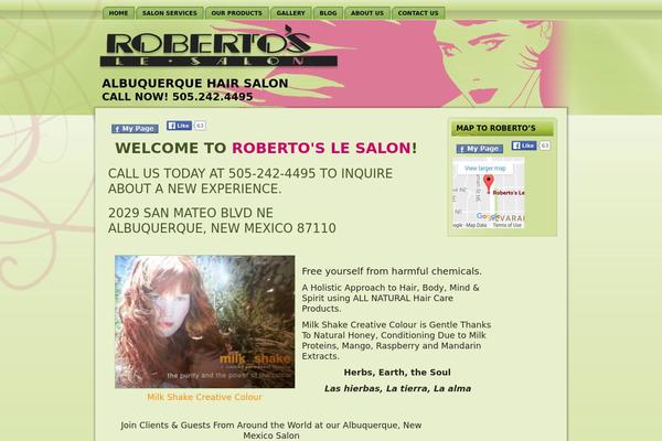 robertossalon.com site used Robertos01