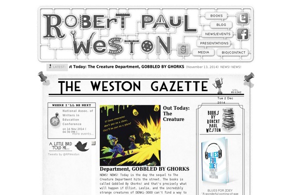 robertpaulweston.com site used Robrobot_v1.2