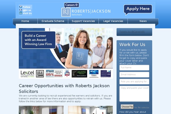 roberts-jackson.co.uk site used Robertsjackson