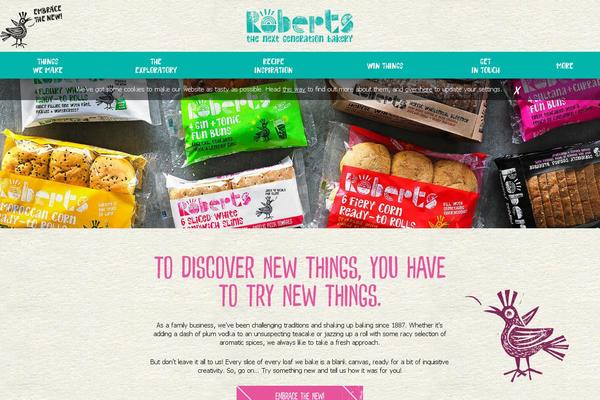 robertsbakery theme websites examples