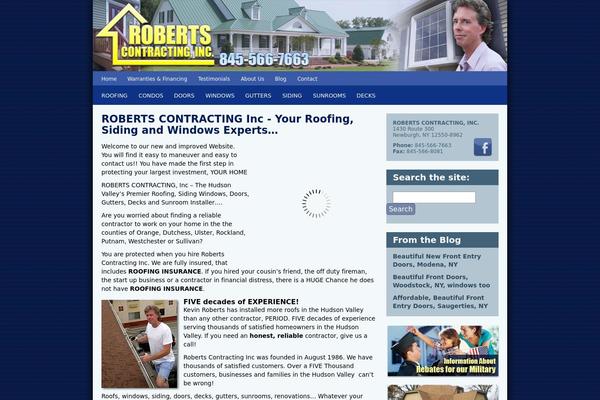 robertscontractinginc.com site used Roberts