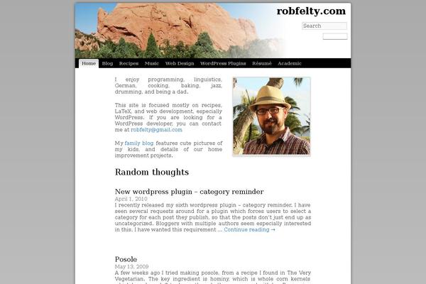 robfelty.com site used Robfelty