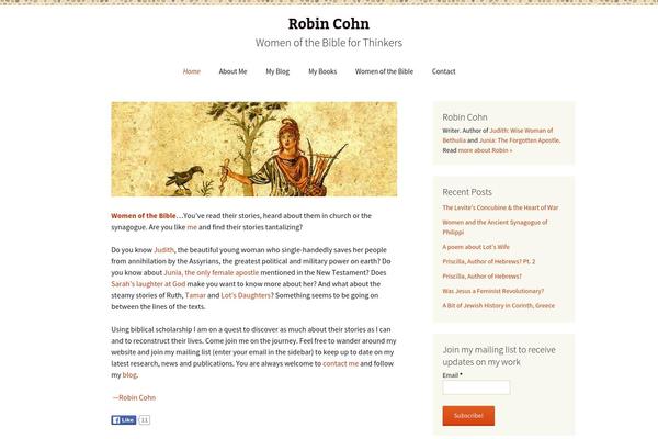 robincohn.net site used Twentythirteen-robincohn