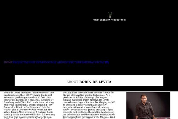 robindelevitaproductions.com site used Primordial-child-theme