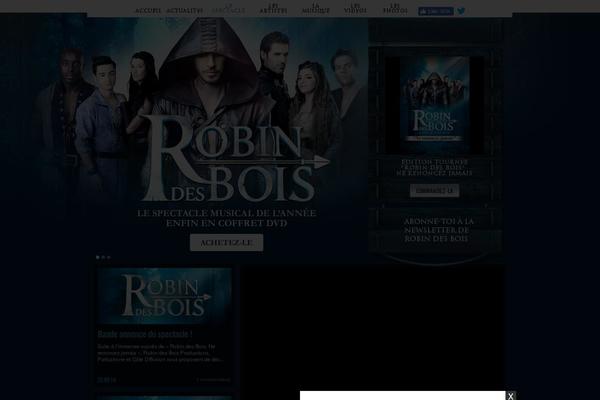 robindesbois-lespectacle.fr site used Robindesbois