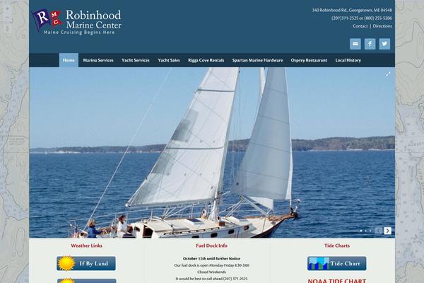 robinhoodmarinecenter.com site used Robinhoodg