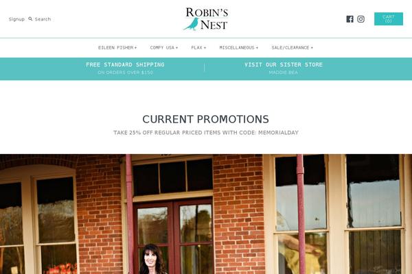 robinsnestonline.com site used Robins-nest