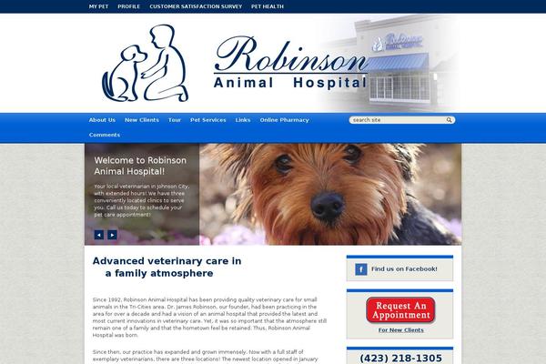 robinsonah.com site used Webster1