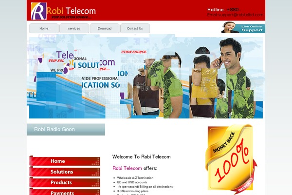 robitelbd.com site used Robi