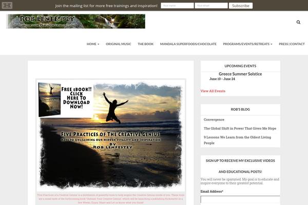 Breeze theme site design template sample