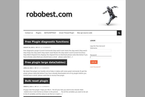 robobest.com site used Thesis