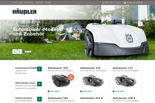 robomaeher.de site used Robomaeher