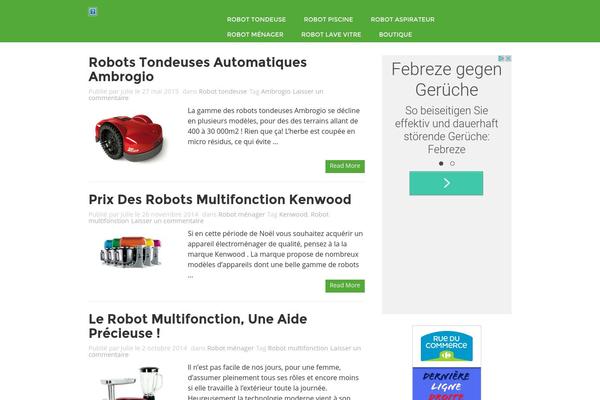 robot-particulier.com site used Wimple