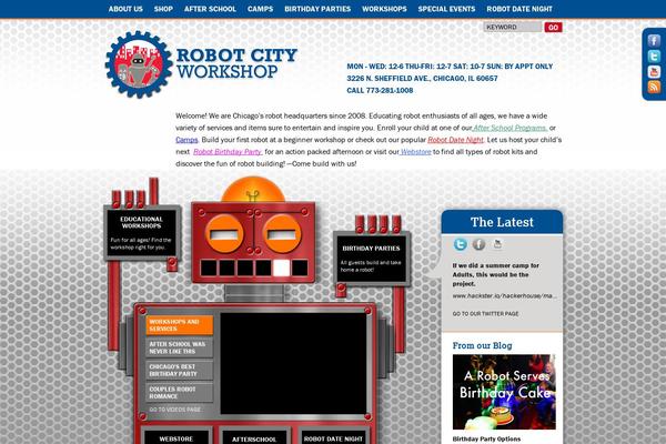 robotcityworkshop.com site used Robot-city
