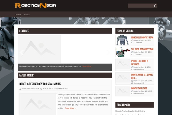 Tiberion theme site design template sample