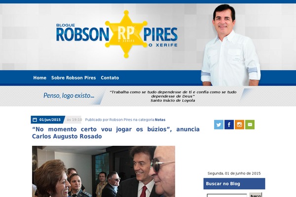 robsonpires.com site used Robosonpires