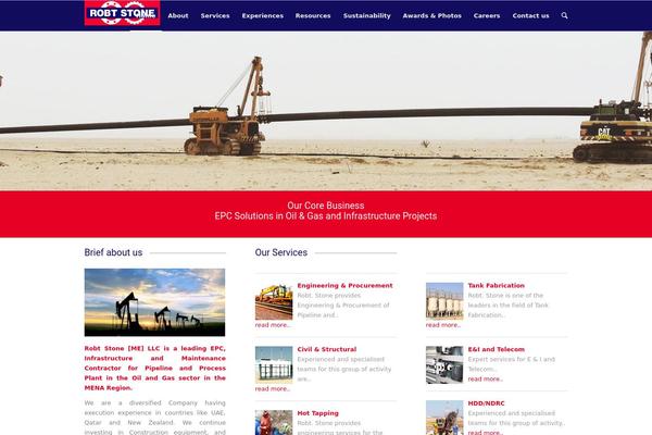 Enfold theme site design template sample