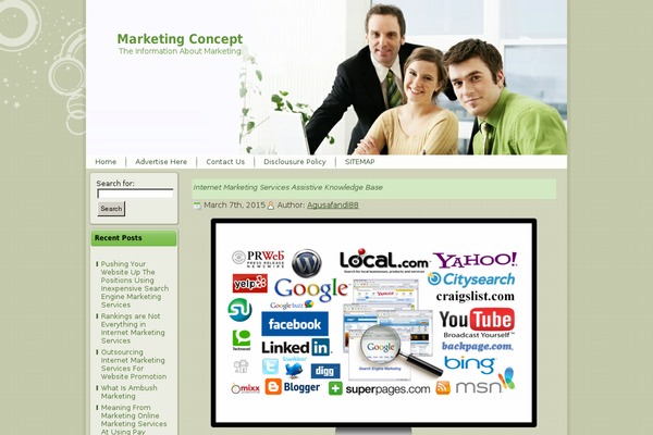 Techzine theme site design template sample