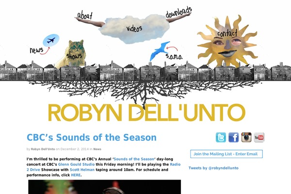 robyndellunto.com site used Robyn