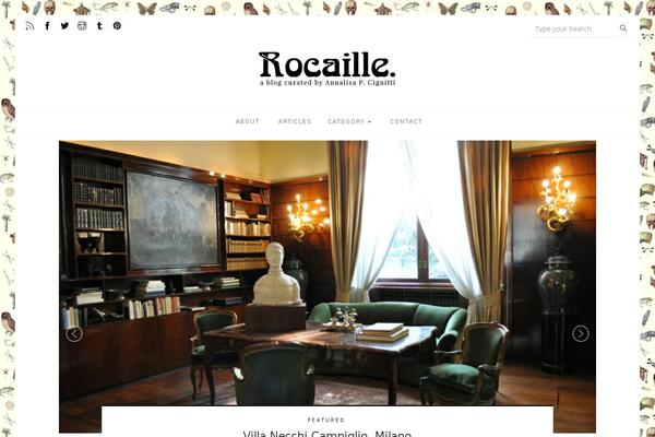 rocaille.it site used Rocaille