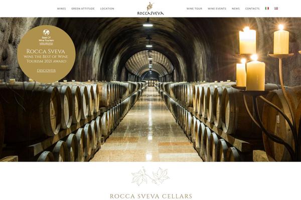 roccasveva.it site used Vino