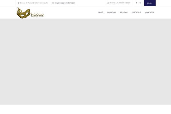 WedCo theme site design template sample