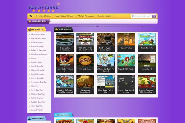 roccozoom.com site used Gameportal
